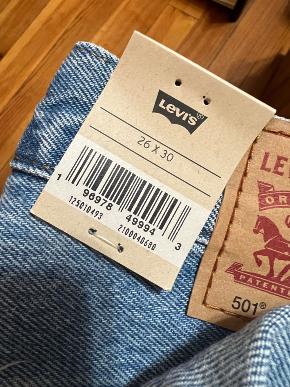 Levi's Men's Straight Jeans - Light Blue